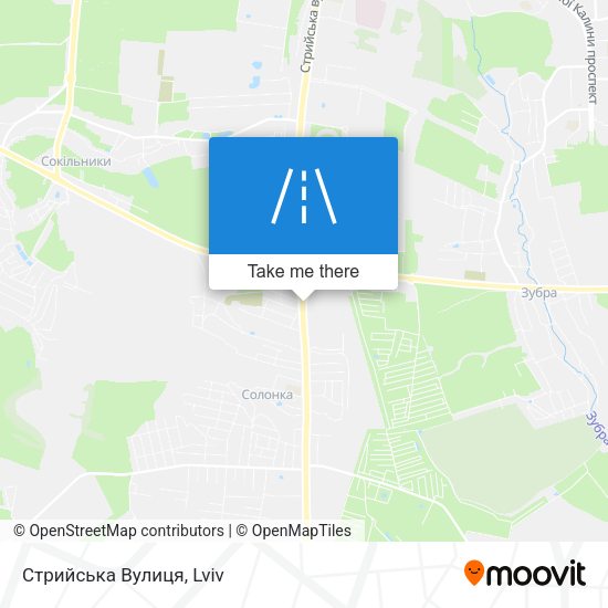 Стрийська Вулиця map