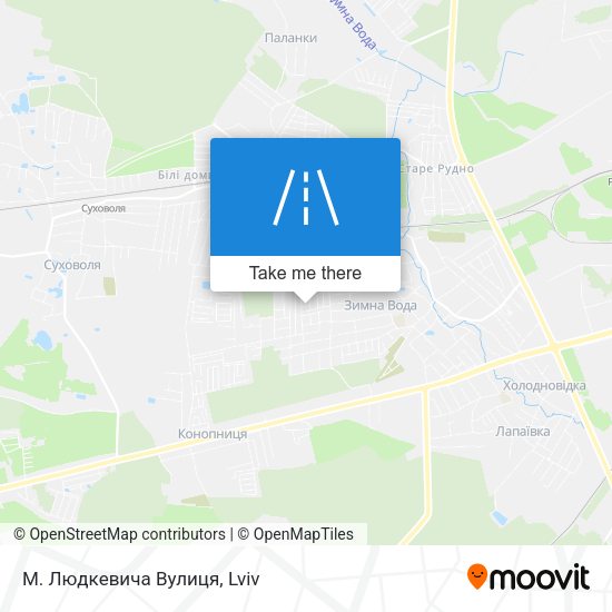 М. Людкевича Вулиця map