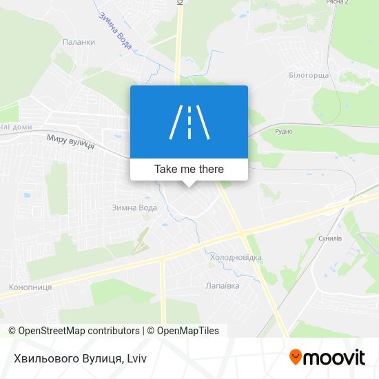Хвильового Вулиця map