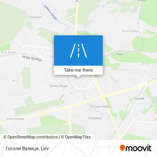 Гоголя Вулиця map