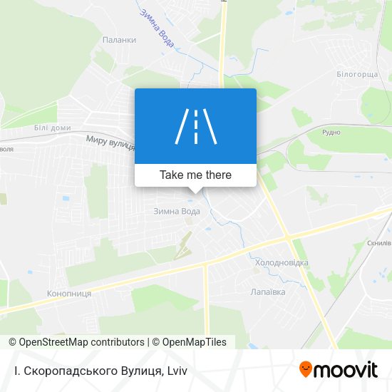І. Скоропадського Вулиця map