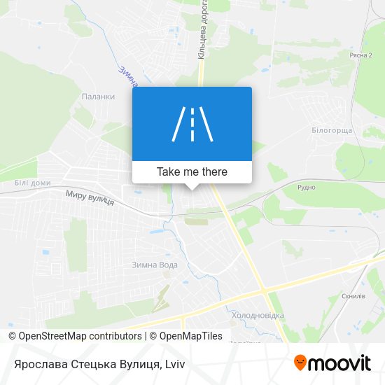 Ярослава Стецька Вулиця map
