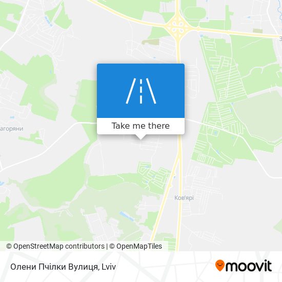 Олени Пчілки Вулиця map