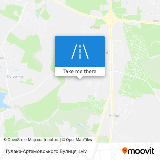 Гулака-Артемовського Вулиця map