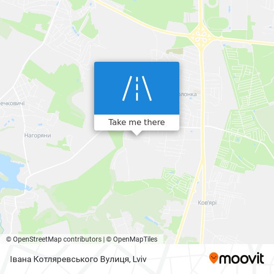 Івана Котляревського Вулиця map