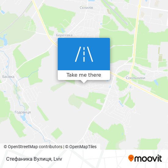 Стефаника Вулиця map