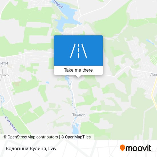 Водогінна Вулиця map