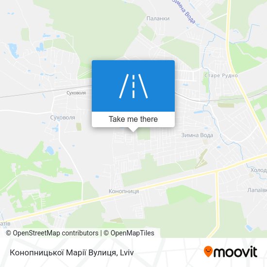 Конопницької Марії Вулиця map