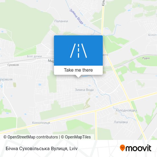 Бічна Суховільська Вулиця map