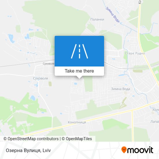 Озерна Вулиця map
