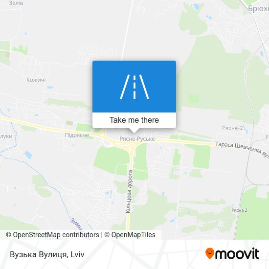 Вузька Вулиця map