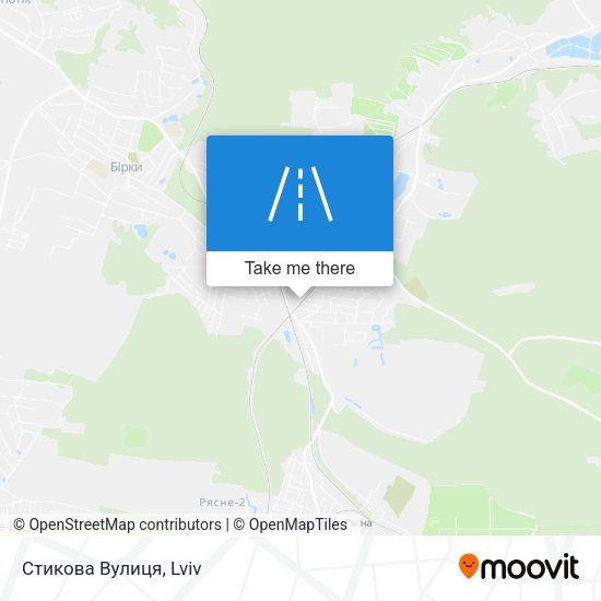 Стикова Вулиця map