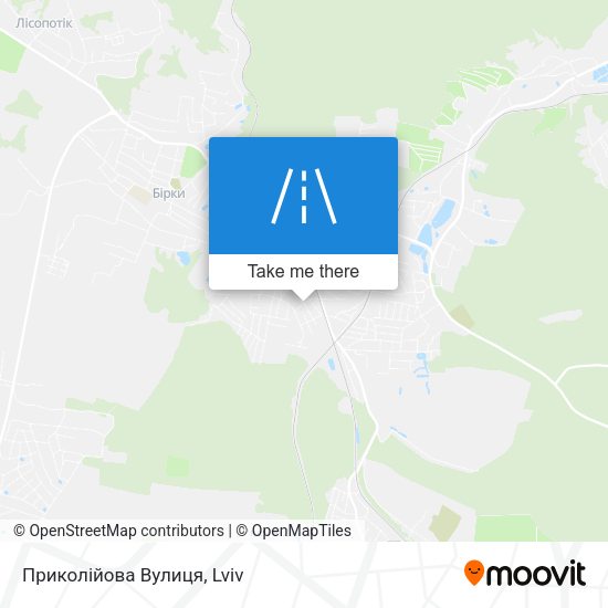 Приколійова Вулиця map