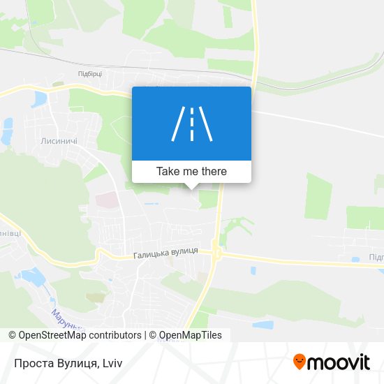 Проста Вулиця map