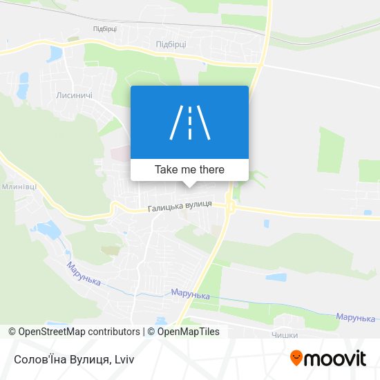 Солов'Їна Вулиця map