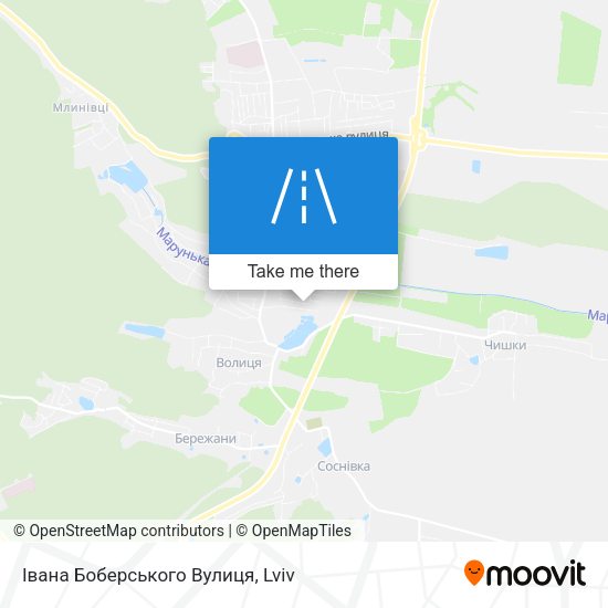 Івана Боберського Вулиця map