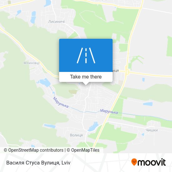 Василя Стуса Вулиця map