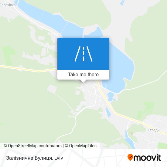Залізнична Вулиця map