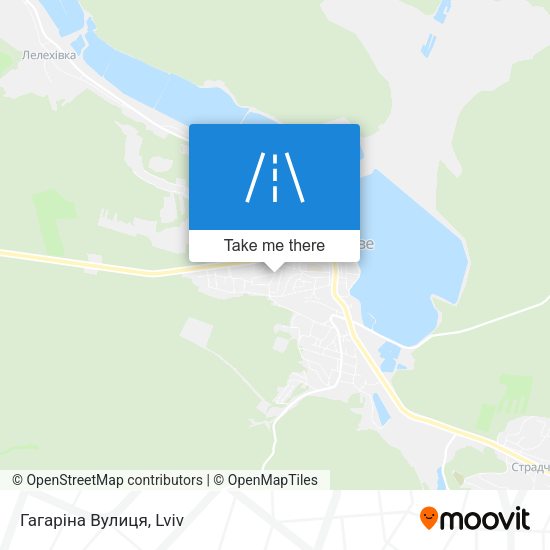Гагаріна Вулиця map