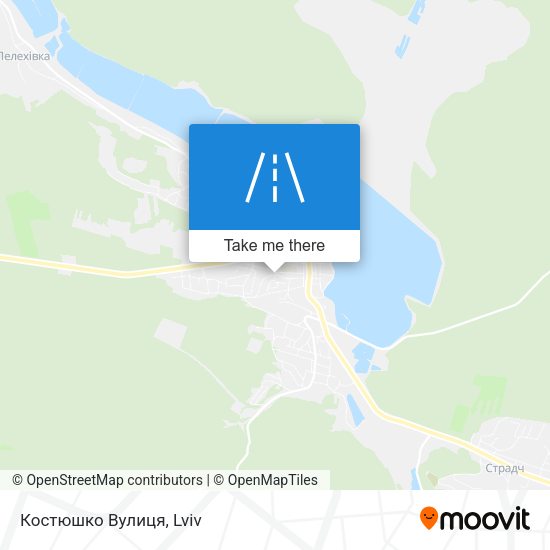 Костюшко Вулиця map