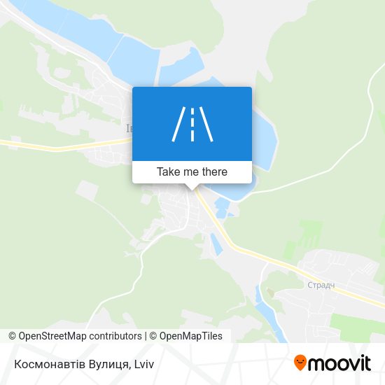 Космонавтів Вулиця map