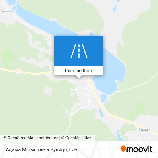 Адама Міцькевича Вулиця map