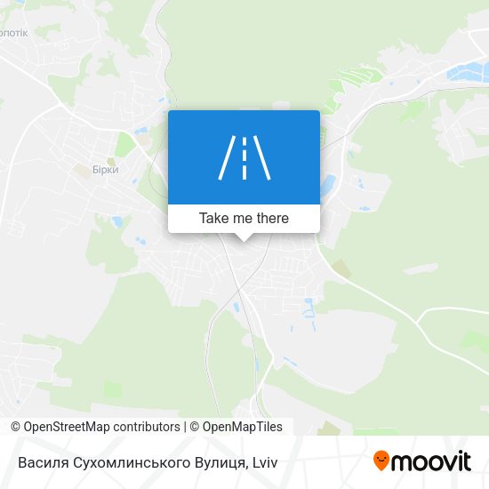 Василя Сухомлинського Вулиця map