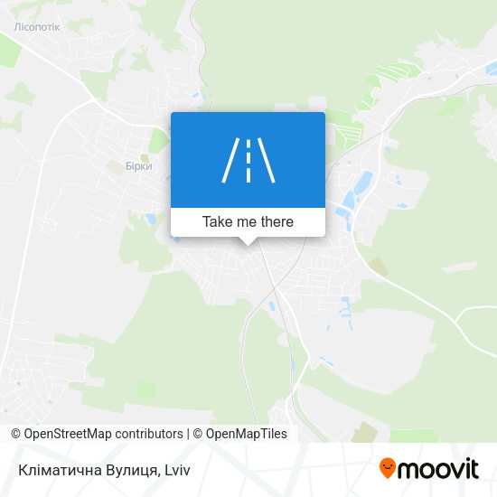 Кліматична Вулиця map