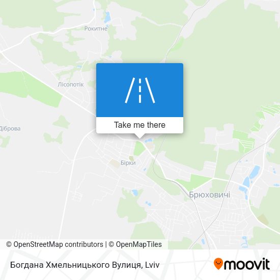 Богдана Хмельницького Вулиця map