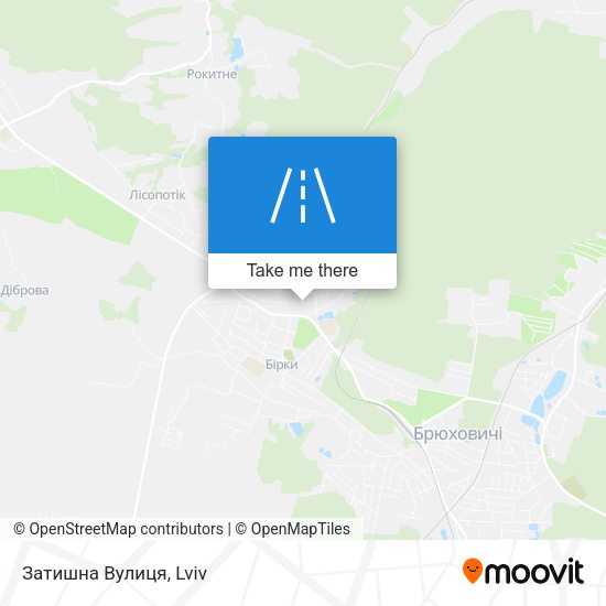 Затишна Вулиця map