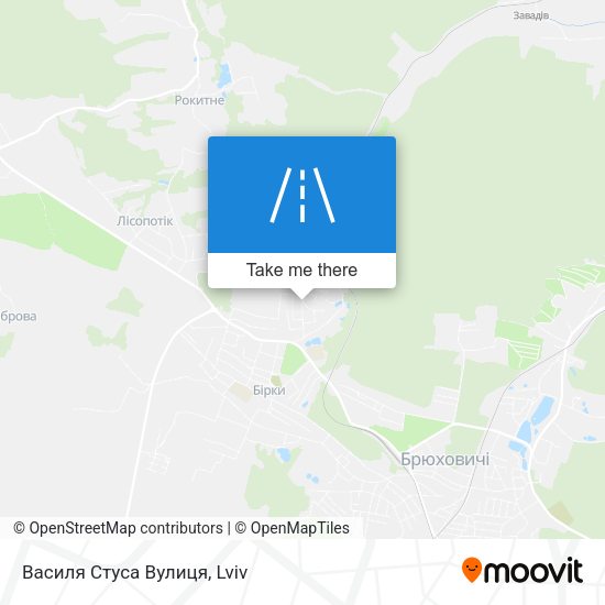 Василя Стуса Вулиця map