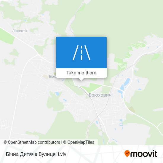Бічна Дитяча Вулиця map