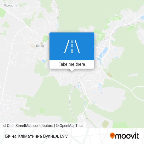 Бічна Кліматична Вулиця map
