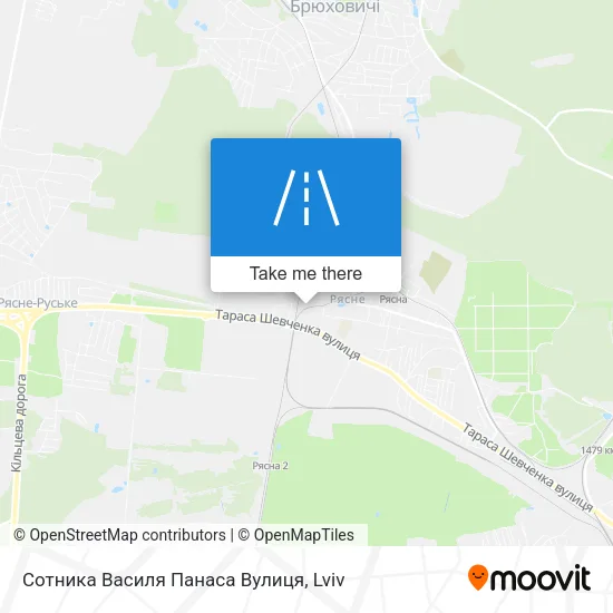 Сотника Василя Панаса Вулиця map