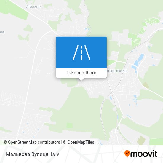 Мальвова Вулиця map