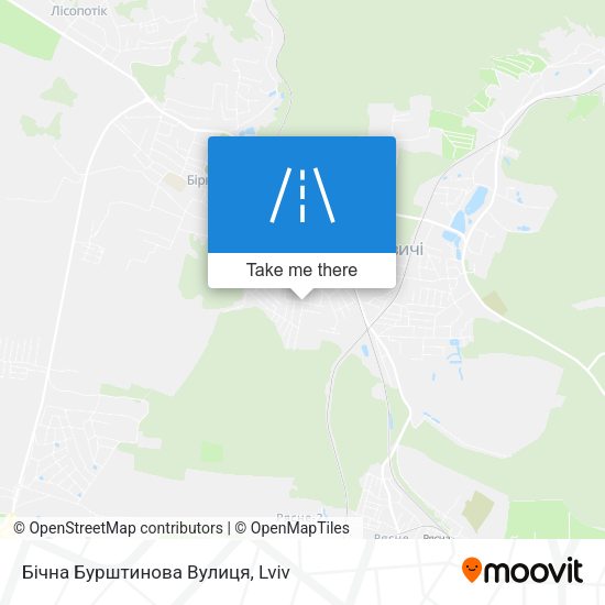 Бічна Бурштинова Вулиця map