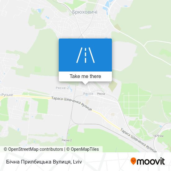Бічна Прилбицька Вулиця map