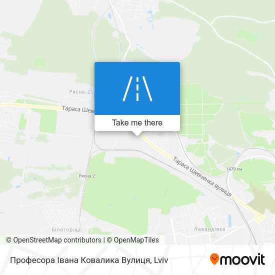 Професора Івана Ковалика Вулиця map