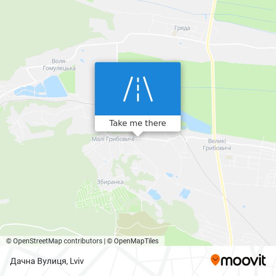 Дачна Вулиця map