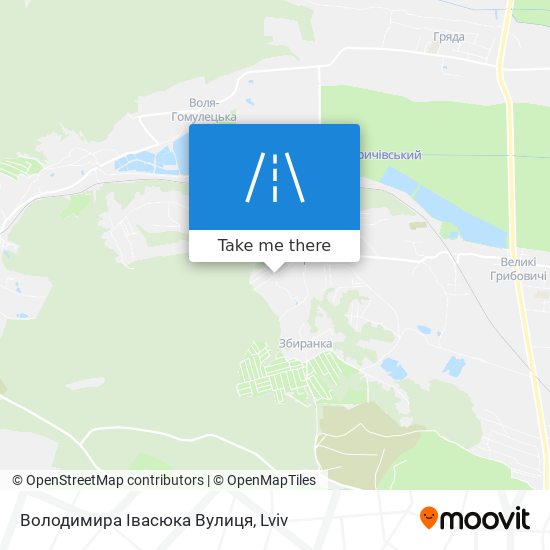 Володимира Івасюка Вулиця map