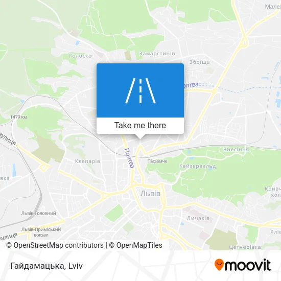 Карта Гайдамацька