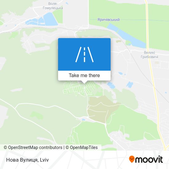 Нова Вулиця map