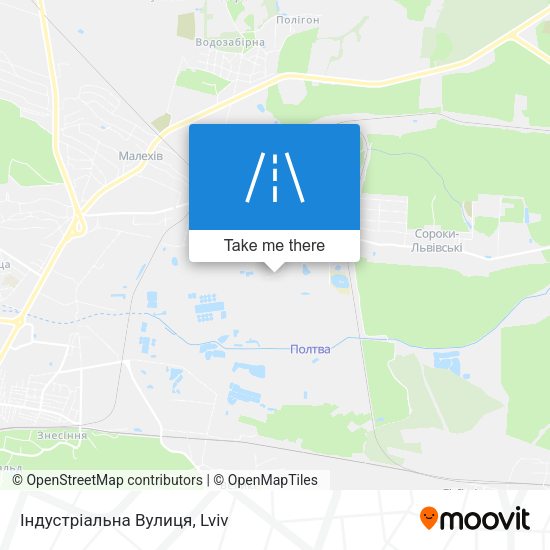 Індустріальна Вулиця map