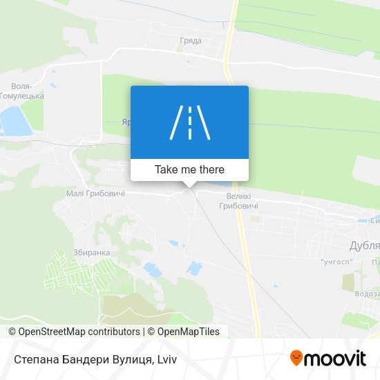 Степана Бандери Вулиця map