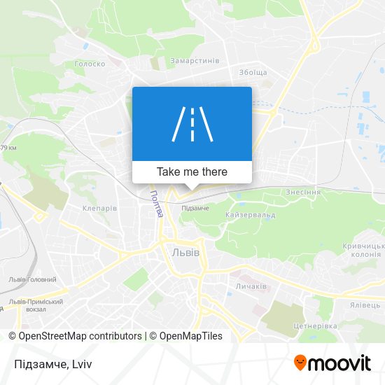 Підзамче map