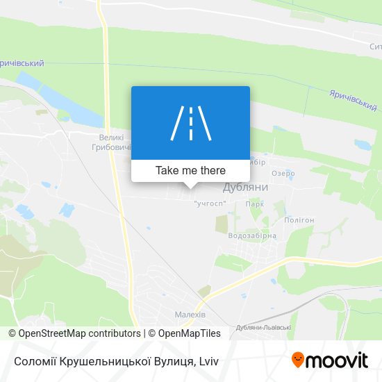 Соломії Крушельницької Вулиця map