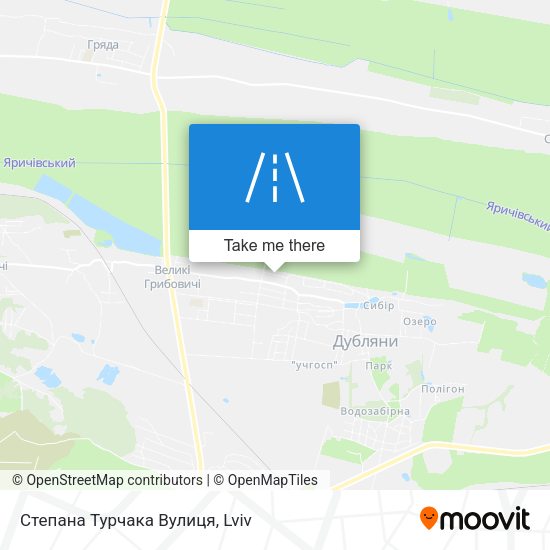 Степана Турчака Вулиця map
