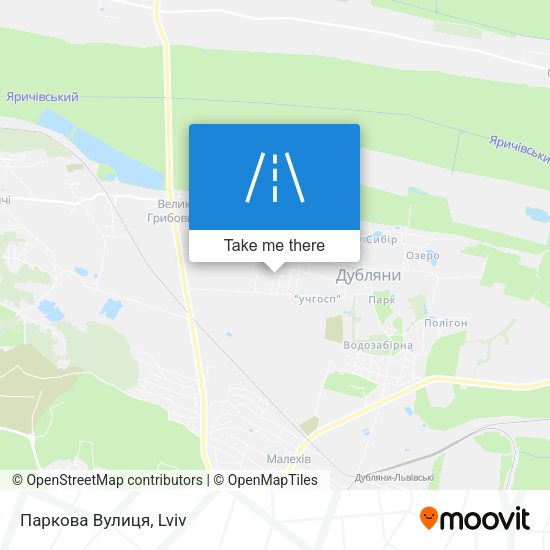 Паркова Вулиця map
