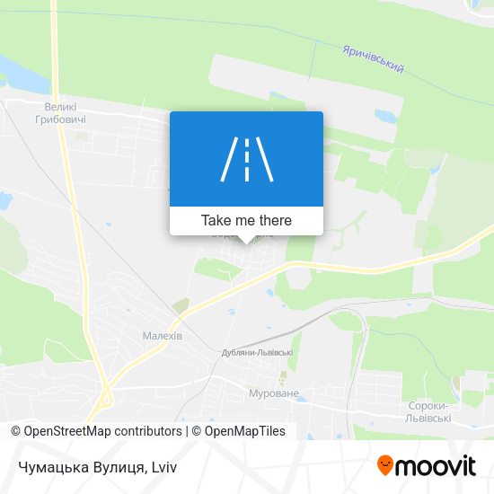 Чумацька Вулиця map