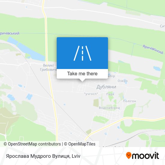 Ярослава Мудрого Вулиця map